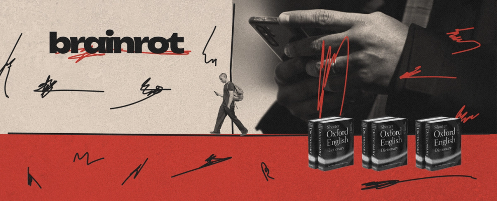 Изображение-Слово года — brainrot. Шура по себе знает, как от контента «гниет» мозг